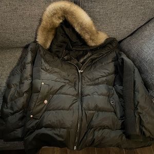 Faux Fur Hooded Winter Jacket